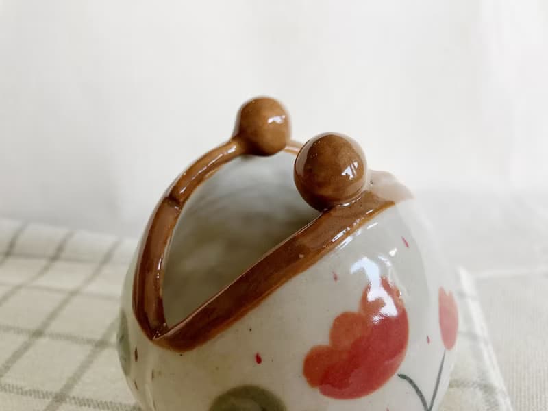 口金包-造型陶瓷器皿-鬱金香款