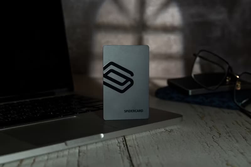 月光黑 - SpiderCard 數位名片NFC卡