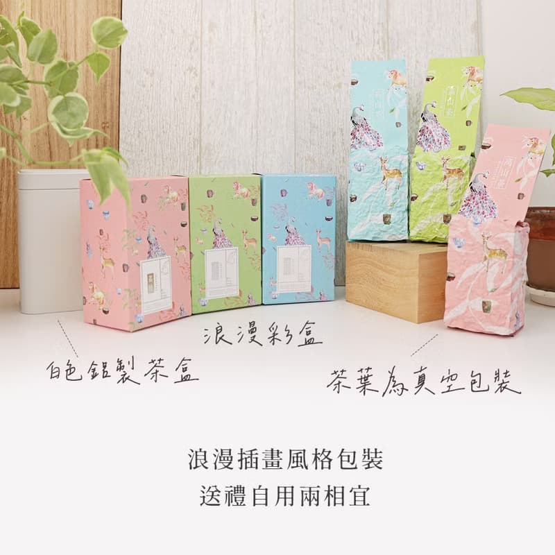 金萱烏龍 初焙火 茶葉 150克 台灣茶 冬茶 杉林溪茶區 中秋節禮盒