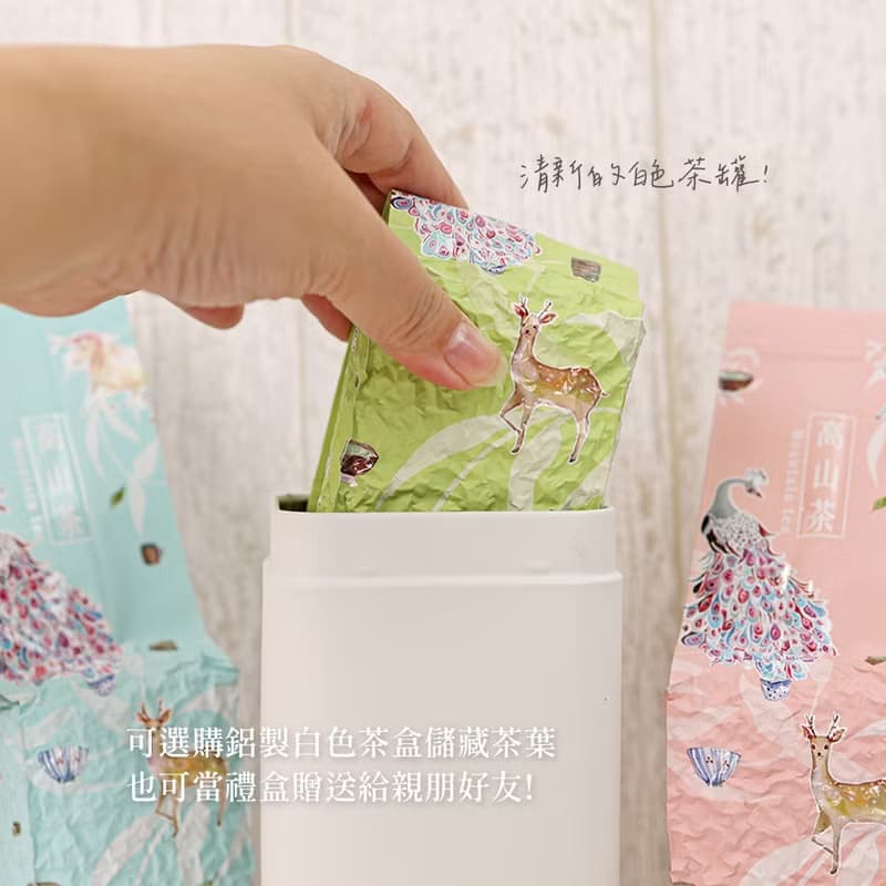 金萱烏龍 初焙火 茶葉 150克 台灣茶 冬茶 杉林溪茶區 中秋節禮盒