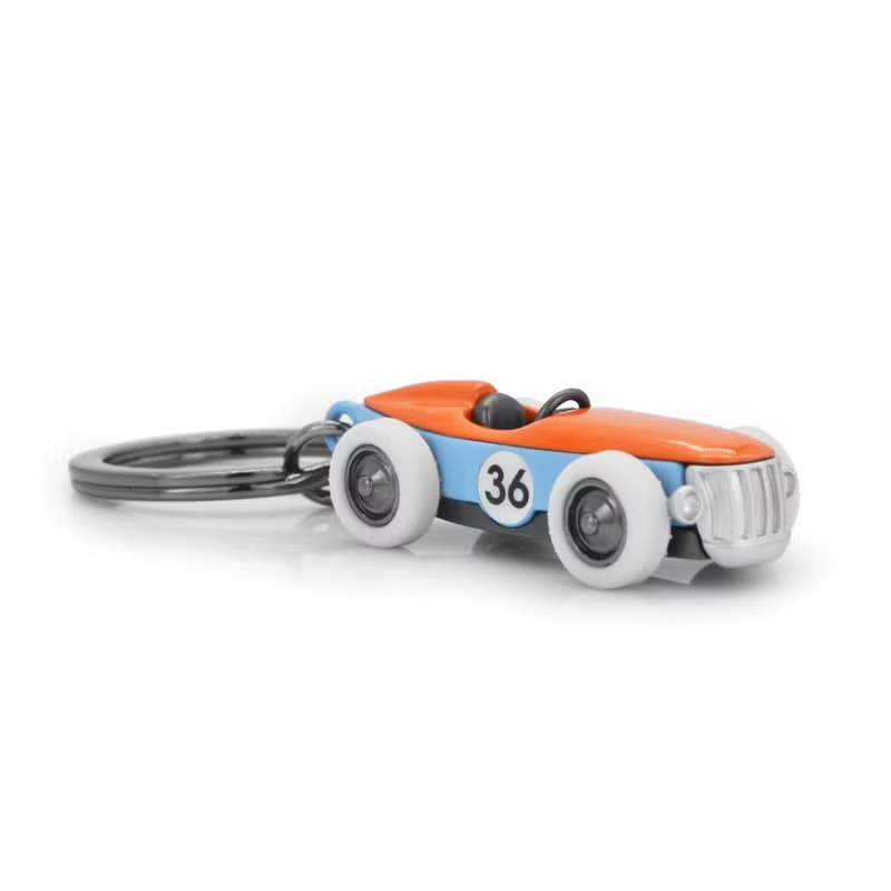 【Metalmorphose】MTM懷舊賽車鑰匙圈 復古汽車/汽車吊飾/禮品