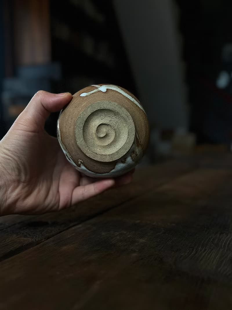 流白 茶席 茶倉 茶罐 零四 | 陶器皿