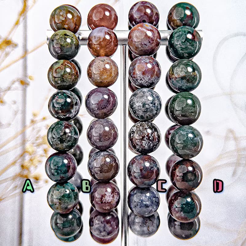 【斑彩雅韻海洋玉】海洋碧玉 水晶手鍊手串/可挑款