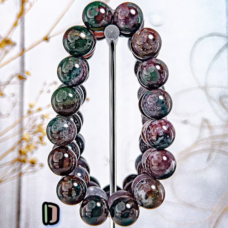 【斑彩雅韻海洋玉】海洋碧玉 水晶手鍊手串/可挑款