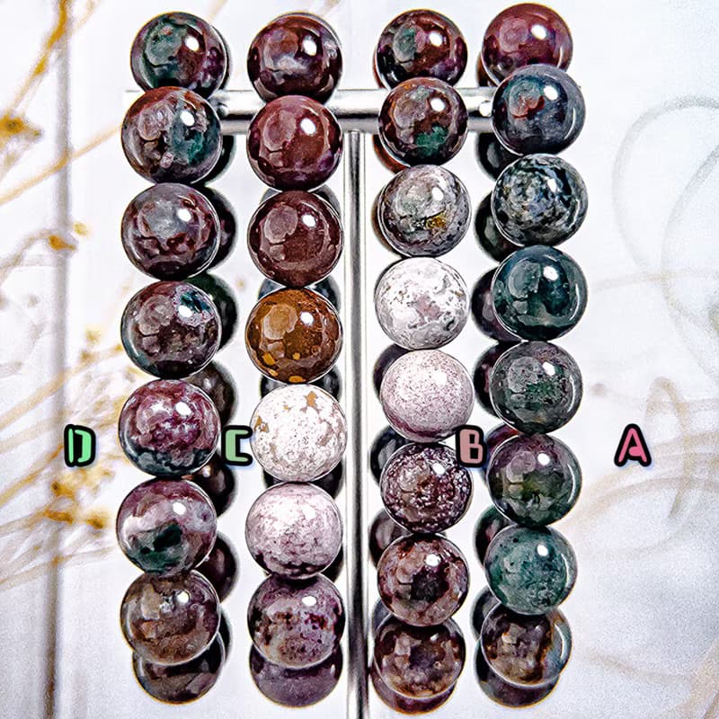 【斑彩雅韻海洋玉】海洋碧玉 水晶手鍊手串/可挑款