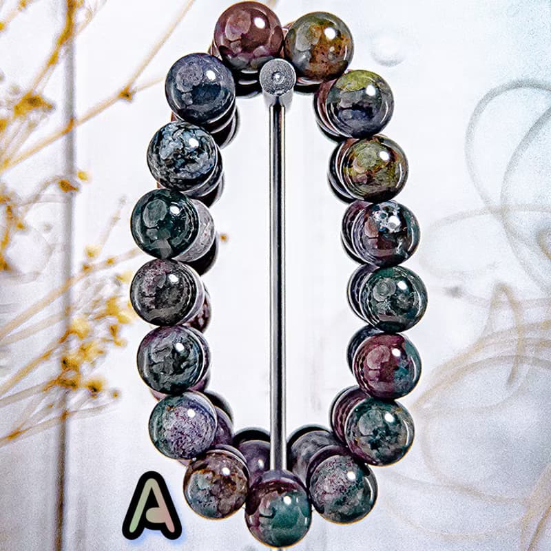 【斑彩雅韻海洋玉】海洋碧玉 水晶手鍊手串/可挑款