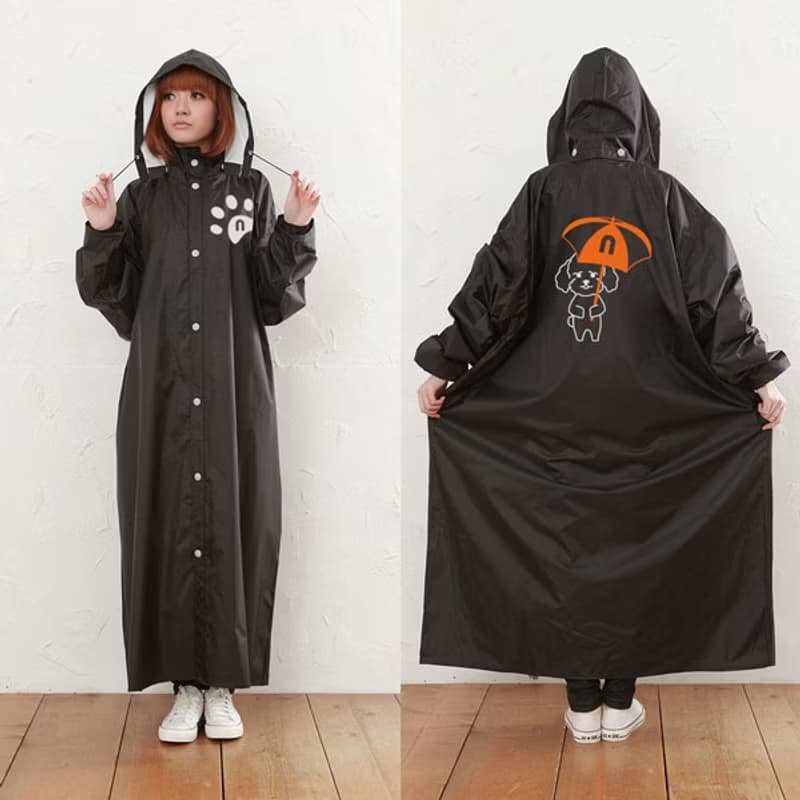 反光成人雨衣 機車騎士加長加寬防水 有牠陪你系列 貴賓款Poodle