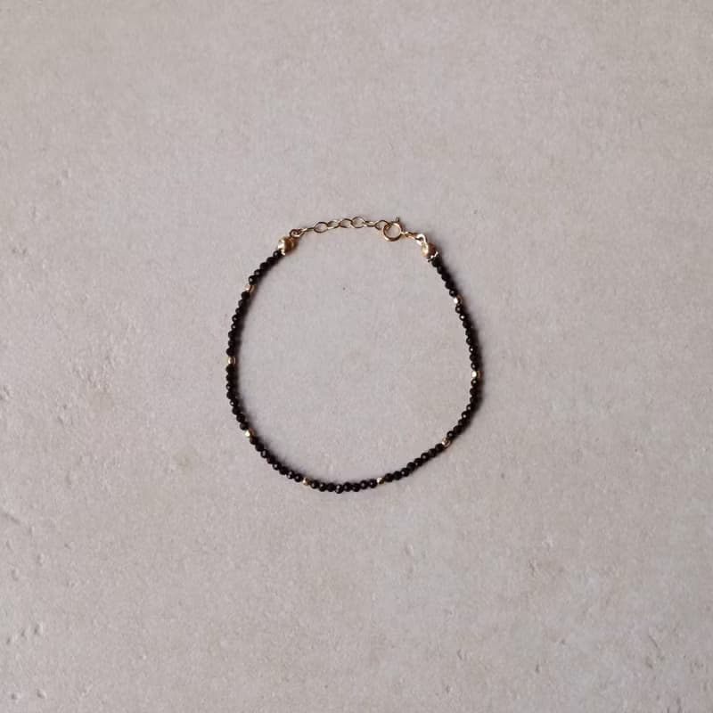 14kgf   極小オニキスパターンブレスレット