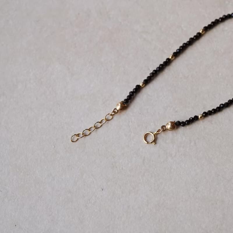 14kgf   極小オニキスパターンブレスレット