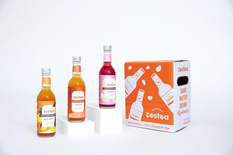 Zestea康普茶Zestea 6瓶禮盒裝(無添加、富含益生菌)
