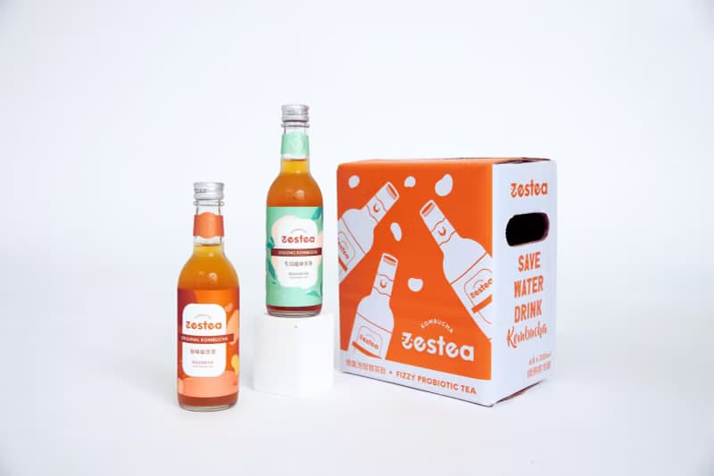 Zestea康普茶Zestea 6瓶禮盒裝(無添加、富含益生菌)