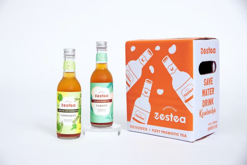 Zestea康普茶Zestea 6瓶禮盒裝(無添加、富含益生菌)