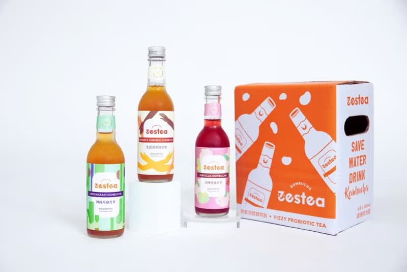 Zestea康普茶Zestea 6瓶禮盒裝(無添加、富含益生菌)