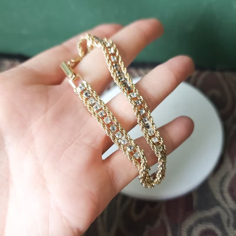 【星期天】閃耀金色手鍊