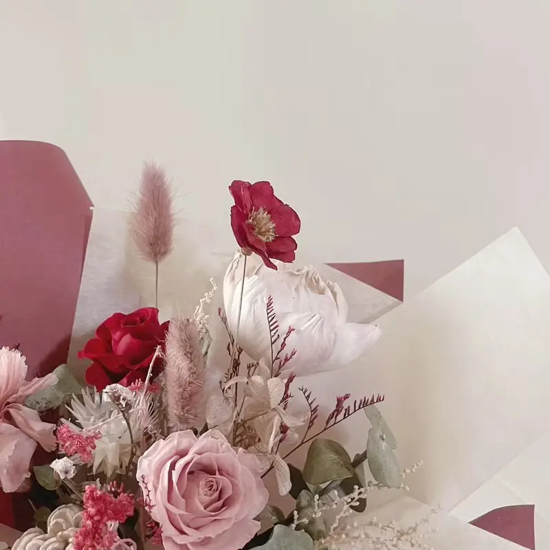 【母親節花禮】康乃馨 母親節花束 永生康乃馨 韓系花束 永生花束