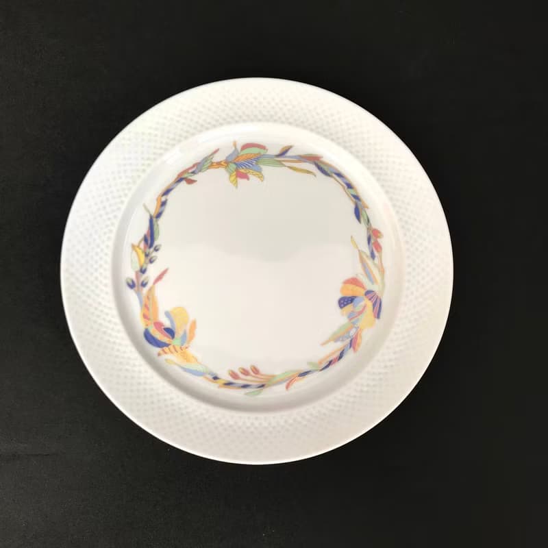 羅森塔爾甜點盤|帶有花卉圖案|的復古盤子德國瓷器