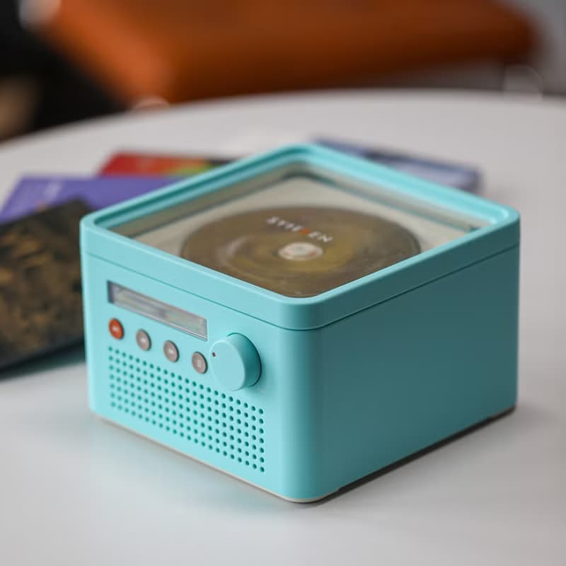 R200 CD player 內建喇叭 便攜式 藍芽收發 (白色/米咖/蒂芬妮藍)