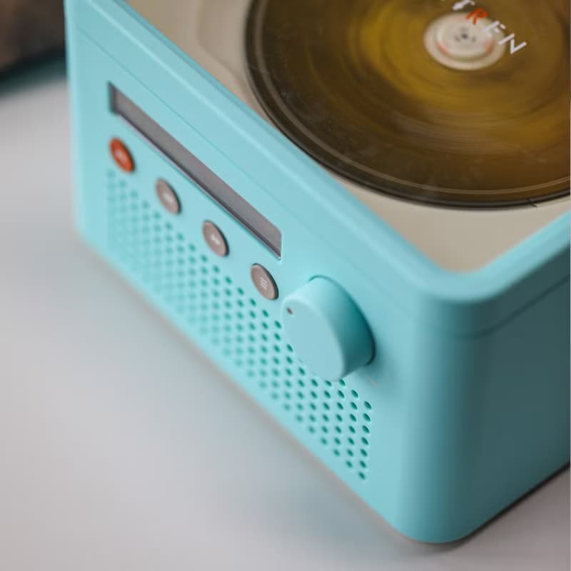 R200 CD player 內建喇叭 便攜式 藍芽收發 (白色/米咖/蒂芬妮藍)