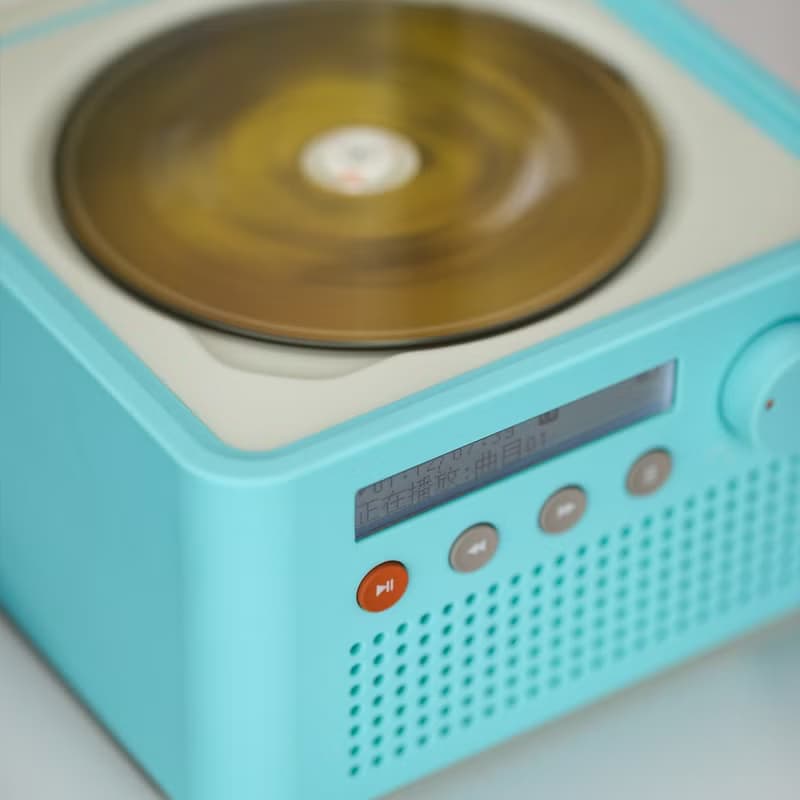 R200 CD player 內建喇叭 便攜式 藍芽收發 (白色/米咖/蒂芬妮藍)