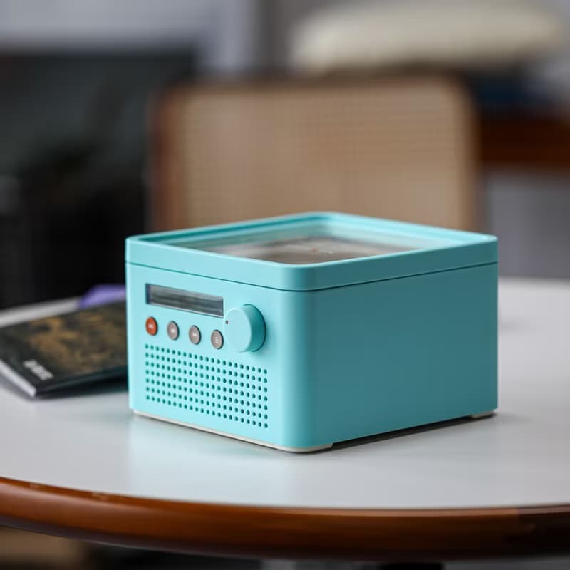 R200 CD player 內建喇叭 便攜式 藍芽收發 (白色/米咖/蒂芬妮藍)