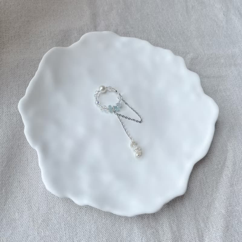 TeenyTinyCraft | 飄落2-way 手工耳骨夾/戒指