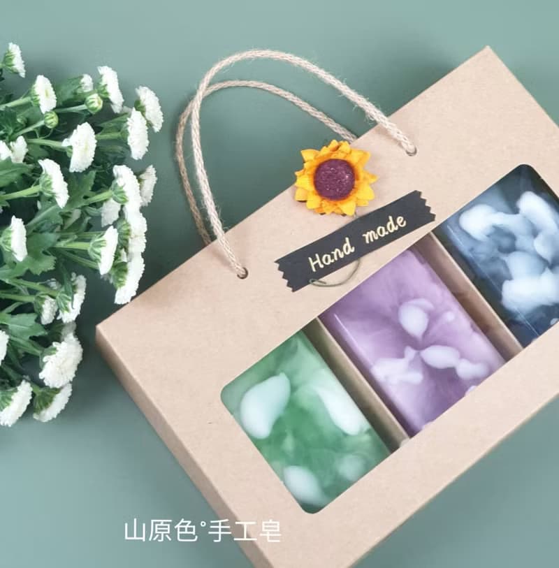 手工皂禮盒 中秋節禮盒/聖誕節交換禮物/春節過年禮盒/母親節