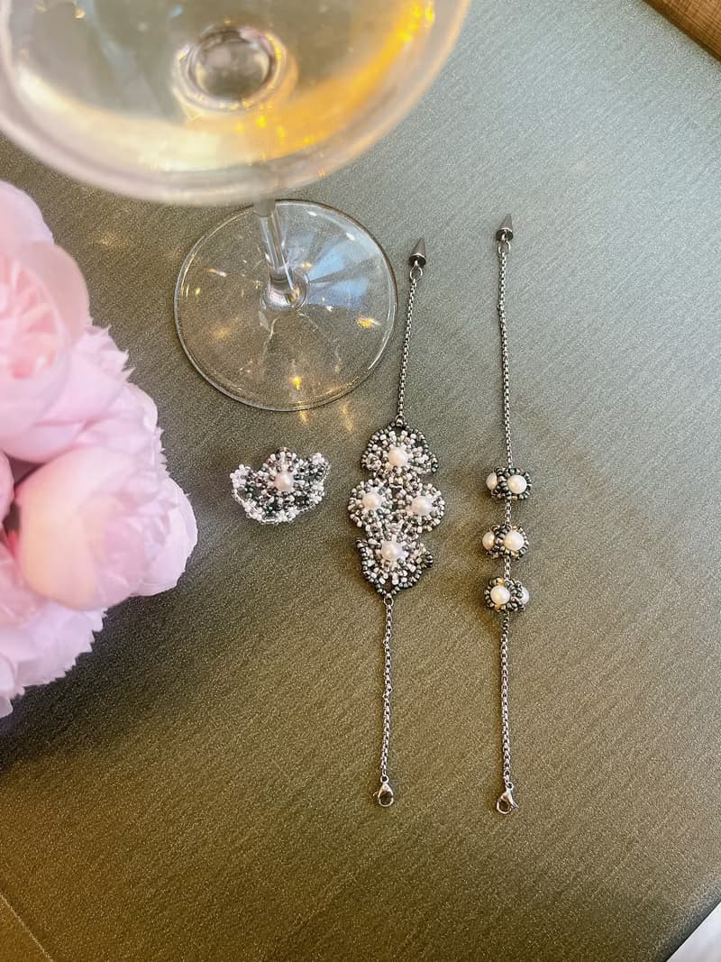 Meppy球系珍珠手鍊