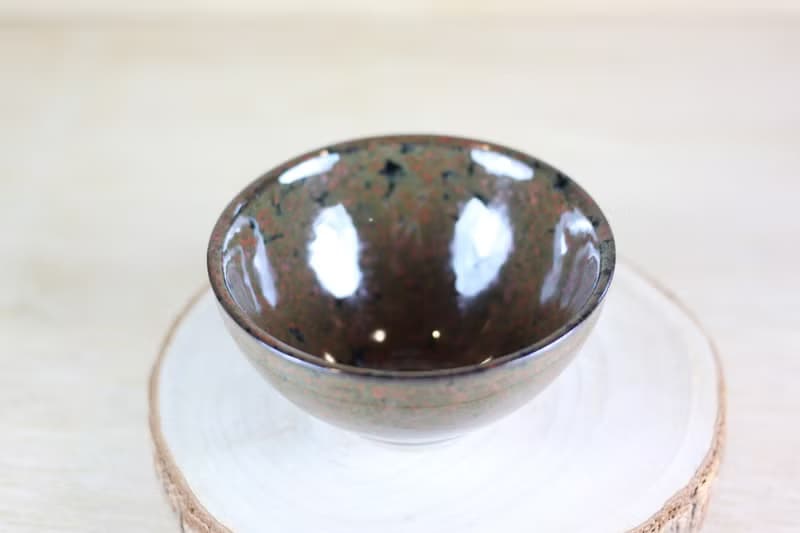 【送禮好物】薇紅 天目釉茶杯 茶碗 鶯歌陶藝名家葉敏祥作品