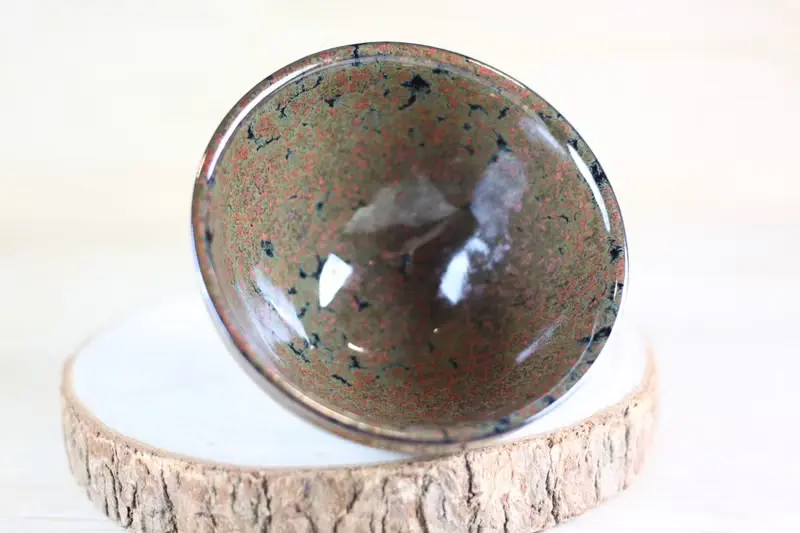【送禮好物】薇紅 天目釉茶杯 茶碗 鶯歌陶藝名家葉敏祥作品