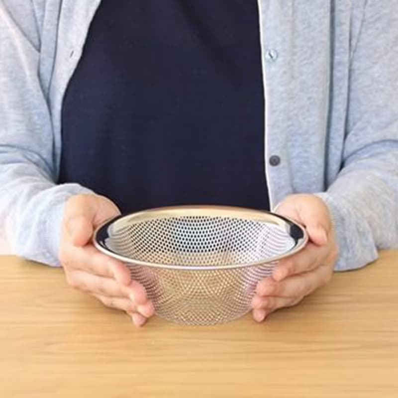 【柳宗理】 不鏽鋼漏盆16cm