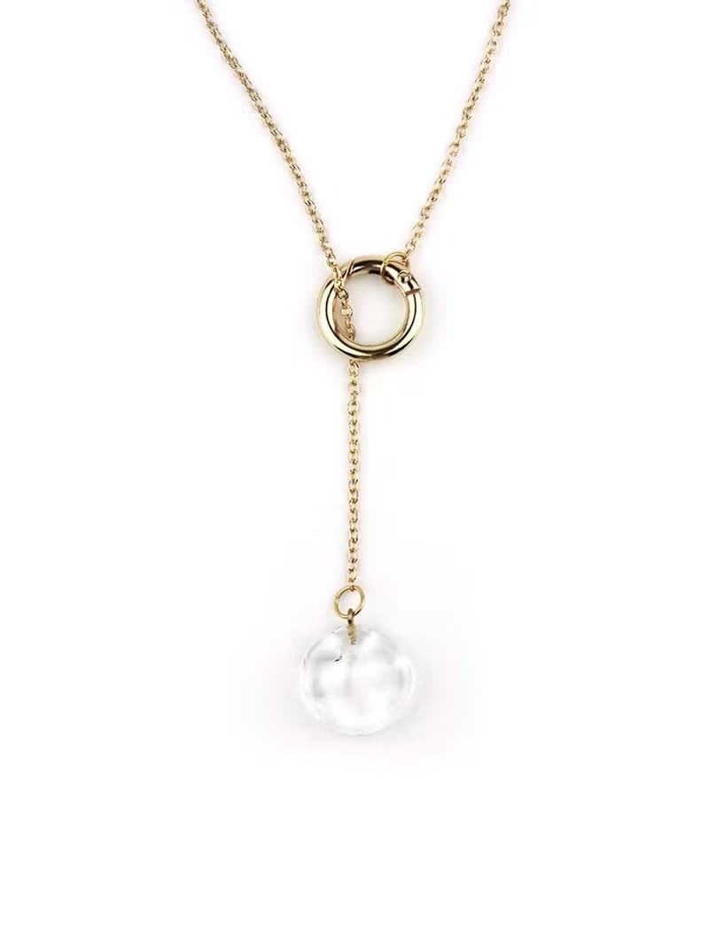 KIKI necklace - 燈工 手工燒製玻璃水珠 項鍊 頸鏈