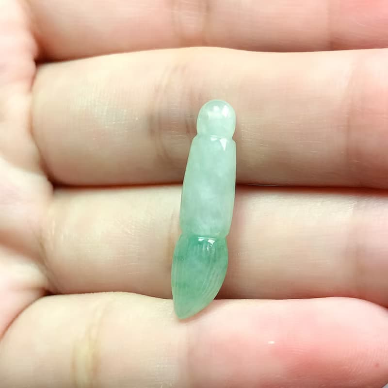 飄陽綠翡翠文昌筆項鍊 | 天然緬甸玉A貨翡翠 |  送禮
