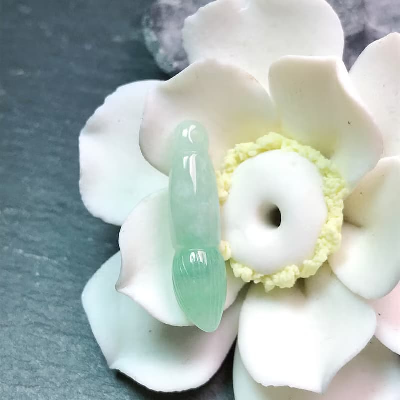 飄陽綠翡翠文昌筆項鍊 | 天然緬甸玉A貨翡翠 |  送禮