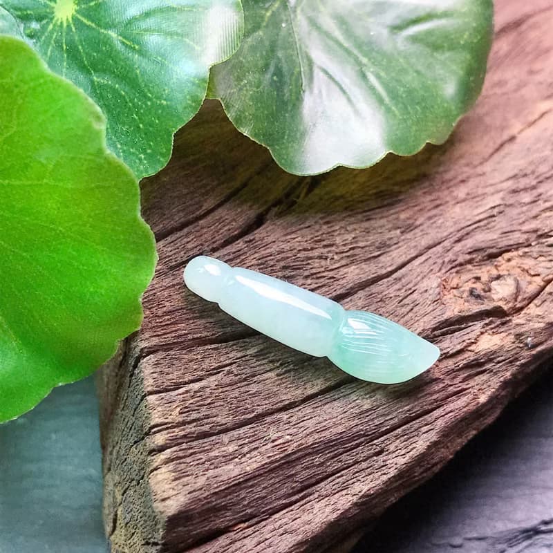 飄陽綠翡翠文昌筆項鍊 | 天然緬甸玉A貨翡翠 |  送禮