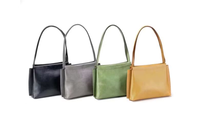 【歲末 7 折】極簡風格女包手工製作真皮斜跨單肩包/側背包/手袋