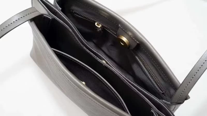 【歲末 7 折】極簡風格女包手工製作真皮斜跨單肩包/側背包/手袋