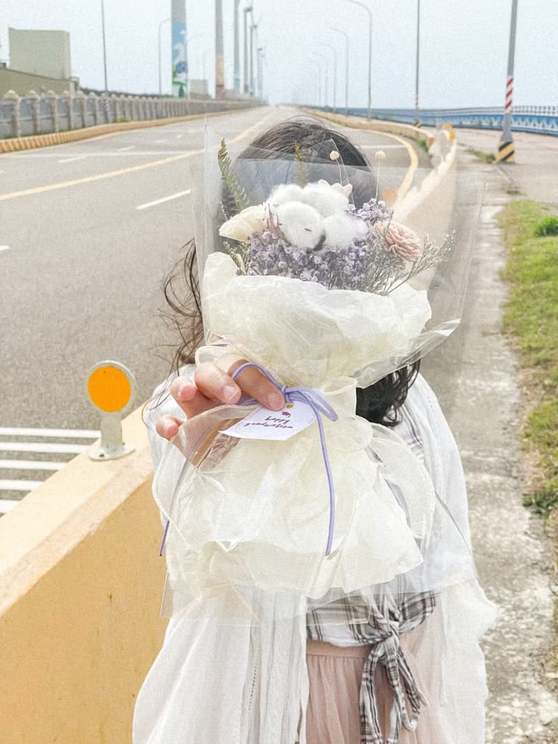 畢業來點—夢想天空 x 不凋乾燥花花束
