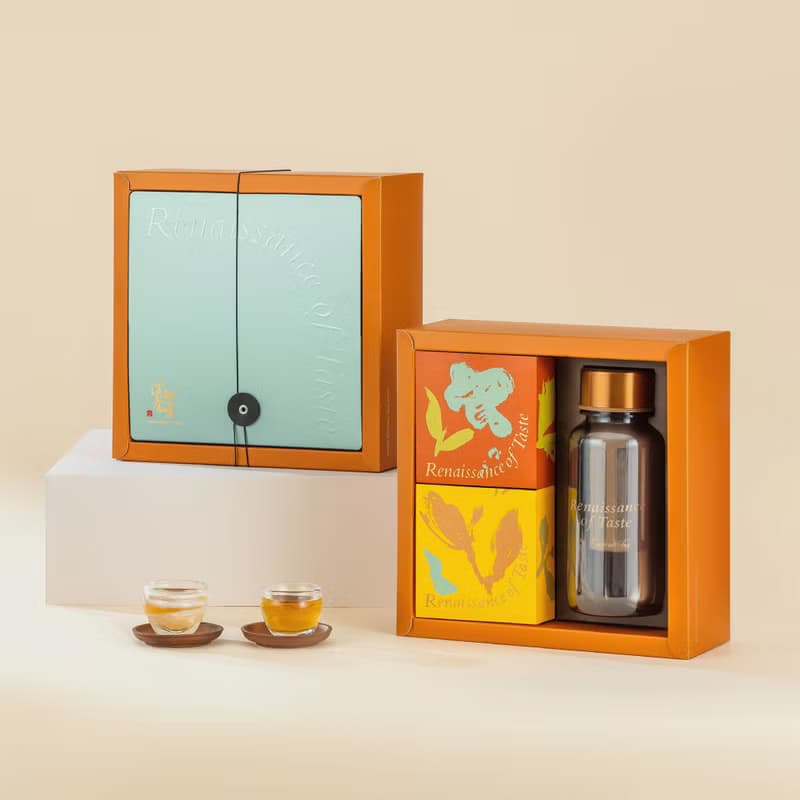 幽哉 茶葉禮盒/WEMUG隨行茶瓶+手採原葉袋茶包