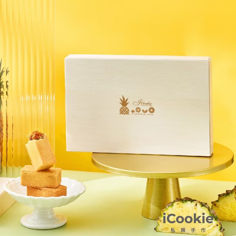 【iCookie私房手作】-大豐收土鳳梨酥(12入)*送小卡