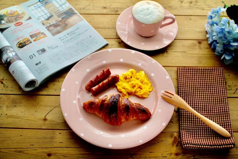 母親節55折葡萄牙手工製餐具葡萄牙Costa Nova手工水玉點心盤