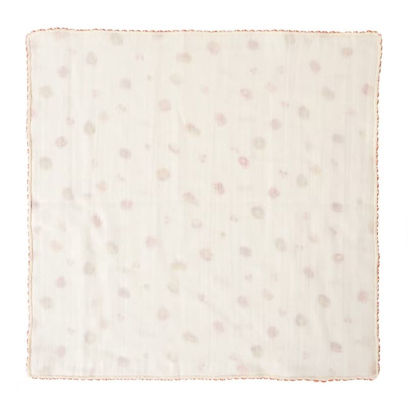 【SISSO有機棉】甜櫻桃開心果紗布手帕巾(二入)