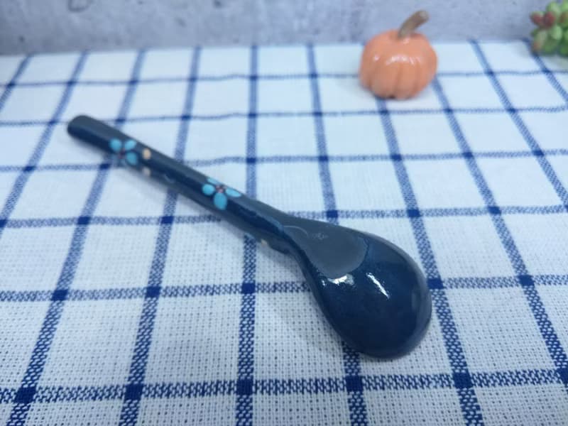 彩繪花湯匙