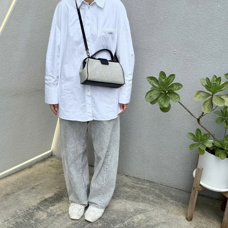 Atelier nuu小杜勒斯包 黑色 醫生包  禮物 豊岡鞄