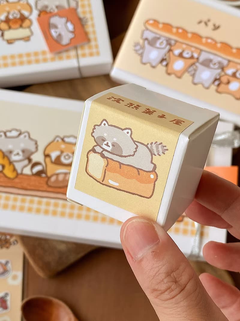 浣熊菓子屋/麵包禮物盒/手工包裝/交換禮物/禮盒/聖誕禮盒