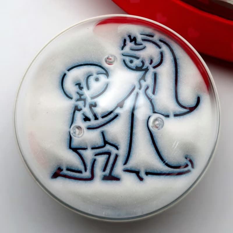 求婚沙漏現貨/結婚戒指/情人節紀念禮物/雙面沙漏