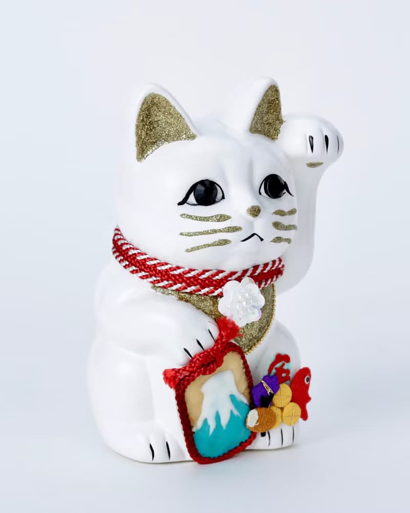 招き猫　富士山ご縁猫　宝船