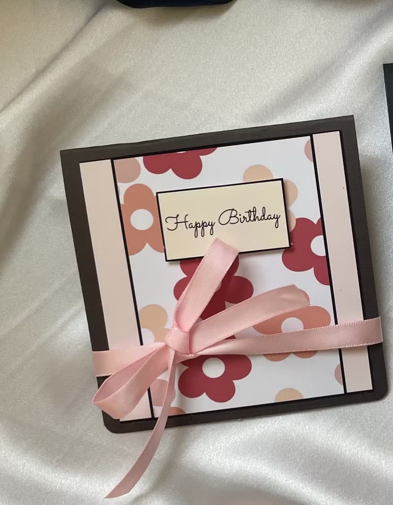 生日卡片│禮物│情人節│女朋友│紀念日│創意│粉色│H 款