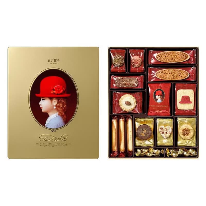 紅帽子-金帽禮盒【2021新版紅帽子】