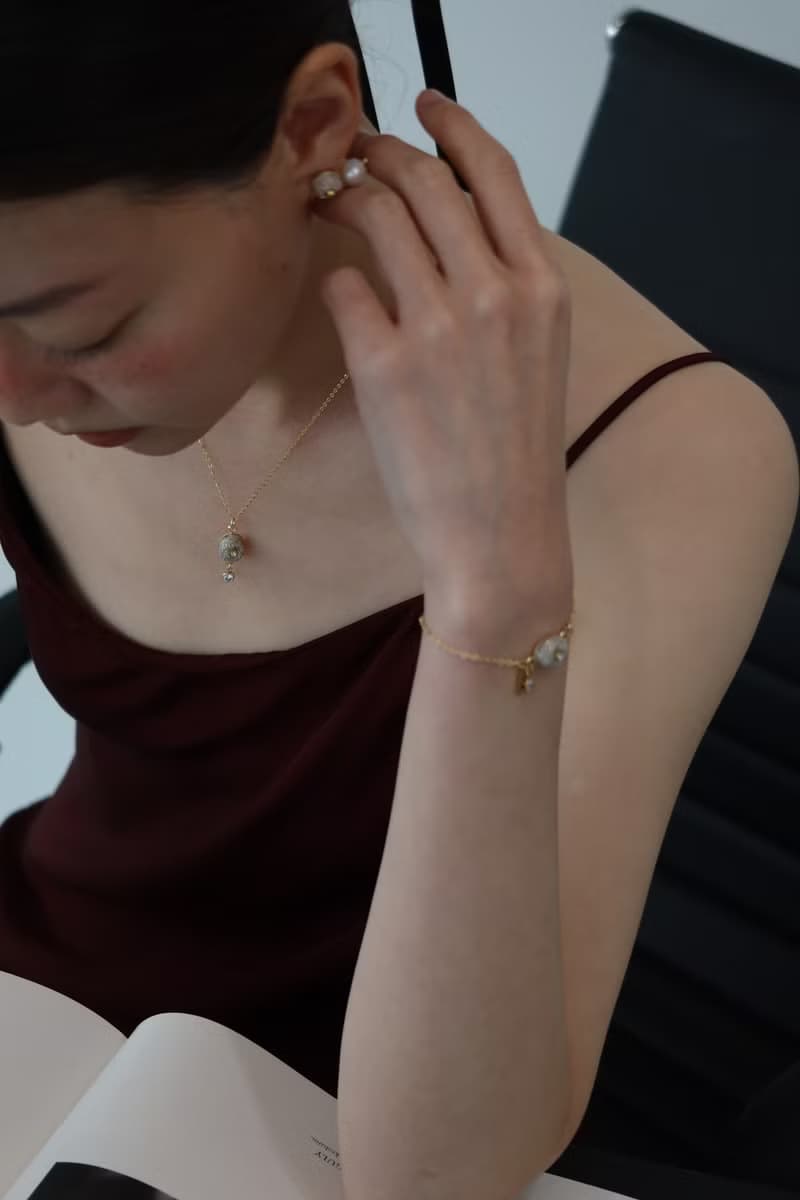 島上微光項鍊\美國GF鏈條 不褪色