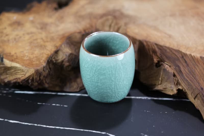 【母親節禮物】100ml 哥窯 開片冰裂釉 日式小杯 名家葉敏祥手作